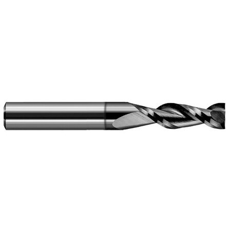 Harvey Tool 1/4 in. dia. x 3/4 Carbide Square Upcut End Mill High Helix for Plastic, 2 Flutes, diamond Coated 898216-C4